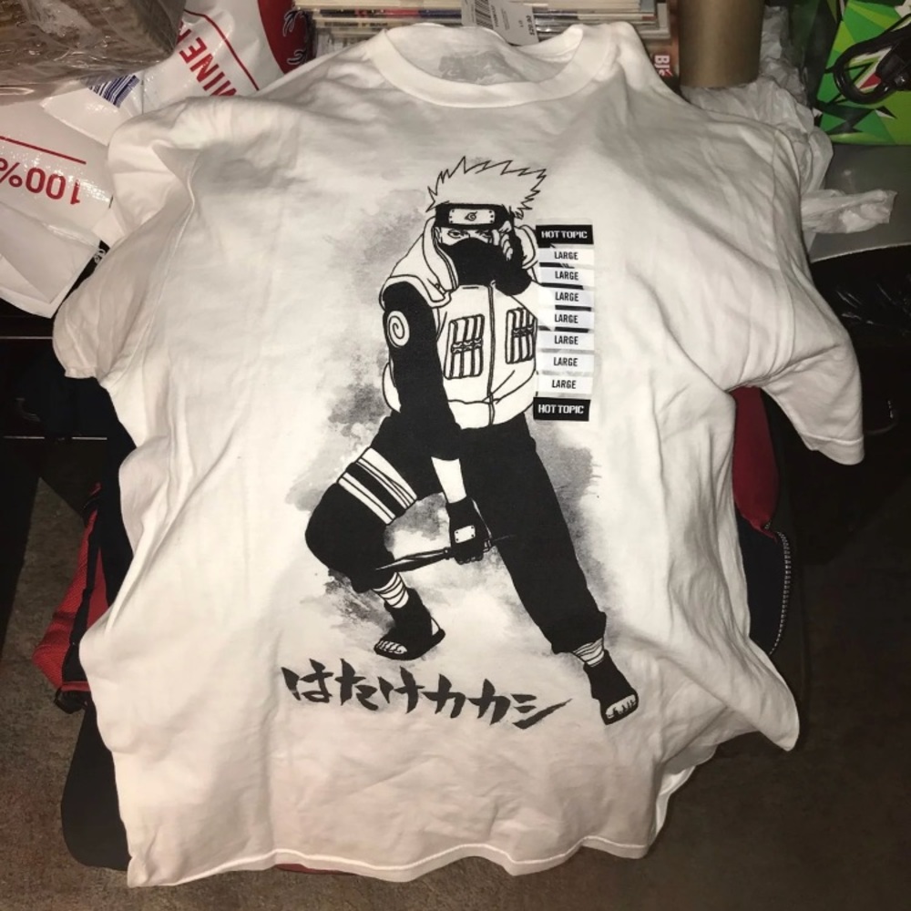 Naruto Shippuden kakashi Hatake t-shirt